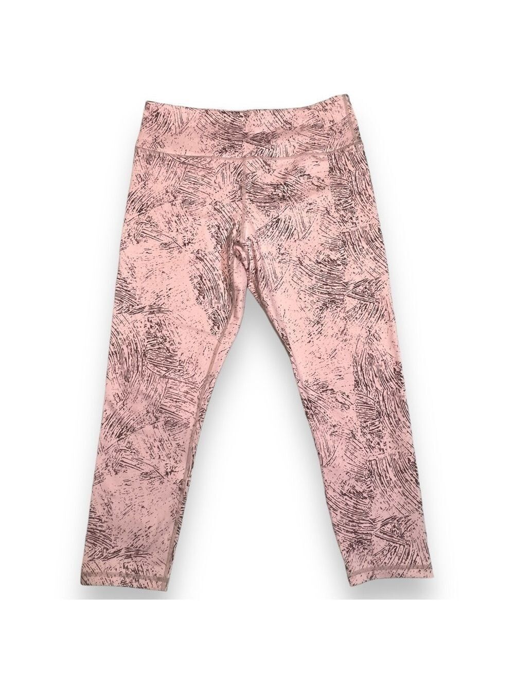 Zyia Women’s Pink Etching Light n Tight Hi-Rise 7/8 24” RC Leggings Size 14-16